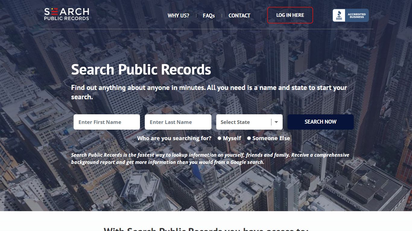 Search Public Records | Background Search Service